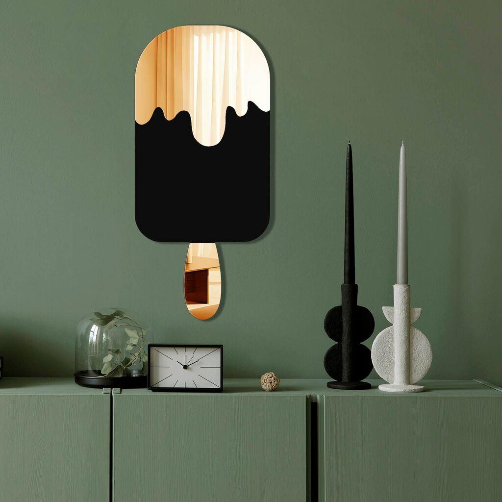 Огледало за dzид Ozgl518, 27x60 см, златна боја