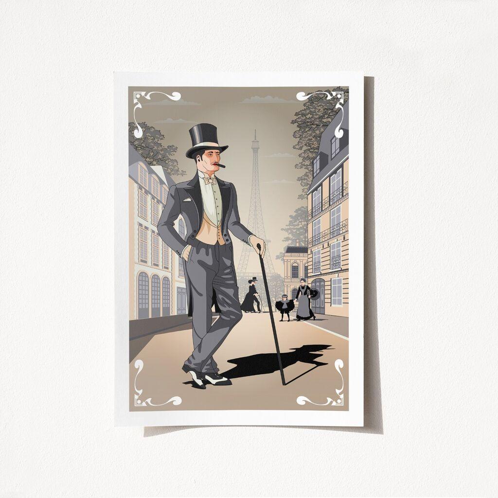 Постер „Волити" Франција, Париз-1968, 29,7x42 см