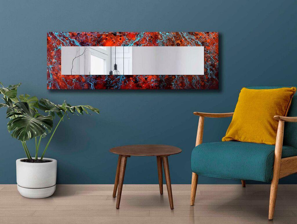 Огледало за dzид 40120NISMA-024, 40x120 см, шарено