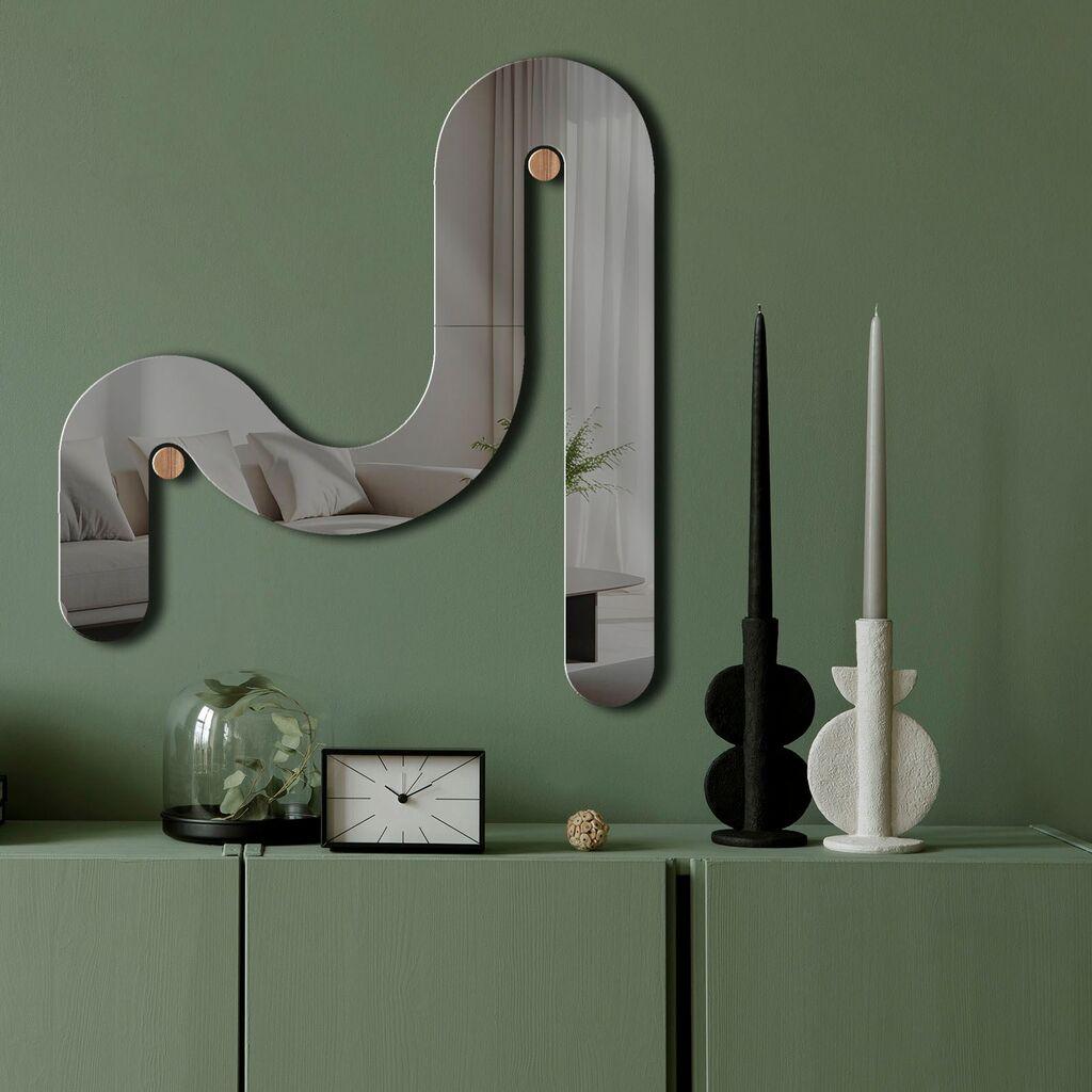 Огледало за dzид Ozgl509, 51x56 см, сиво