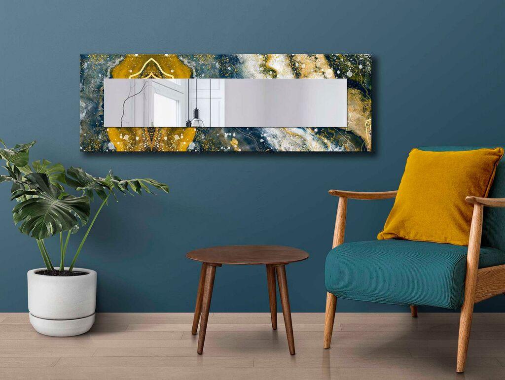 Огледало за dzид 40120NISMA-020, 40x120 см, шарено