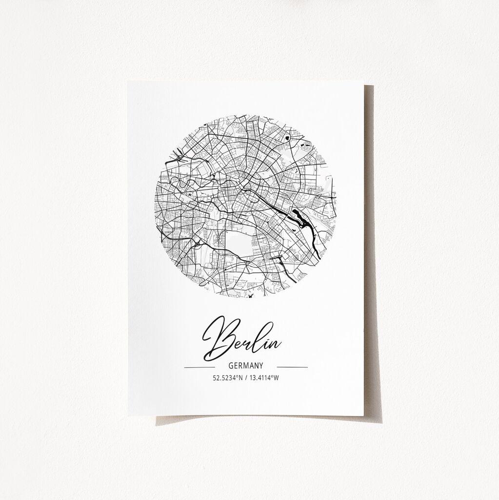 Постер Wallity Германија-2080, 50x70 см