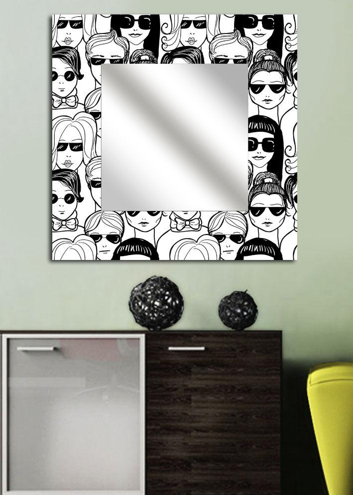 Огледало Wallity MA-30, 50x50 см, во боја