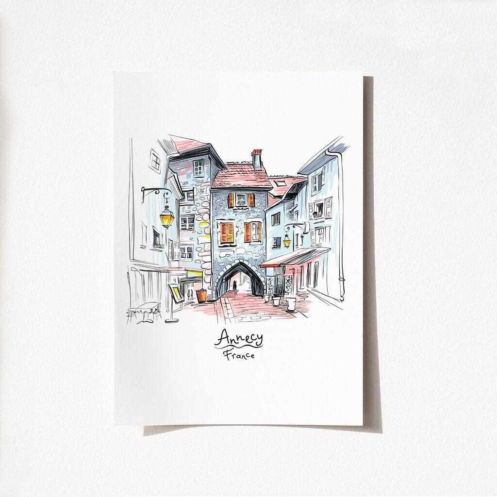 Постер „Волити" од Анси, Франција-2031, 42x59,4 см