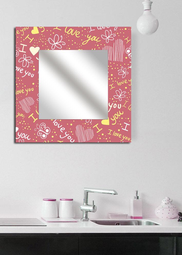 Огледало Wallity MA-17, 50x50 см, во боја