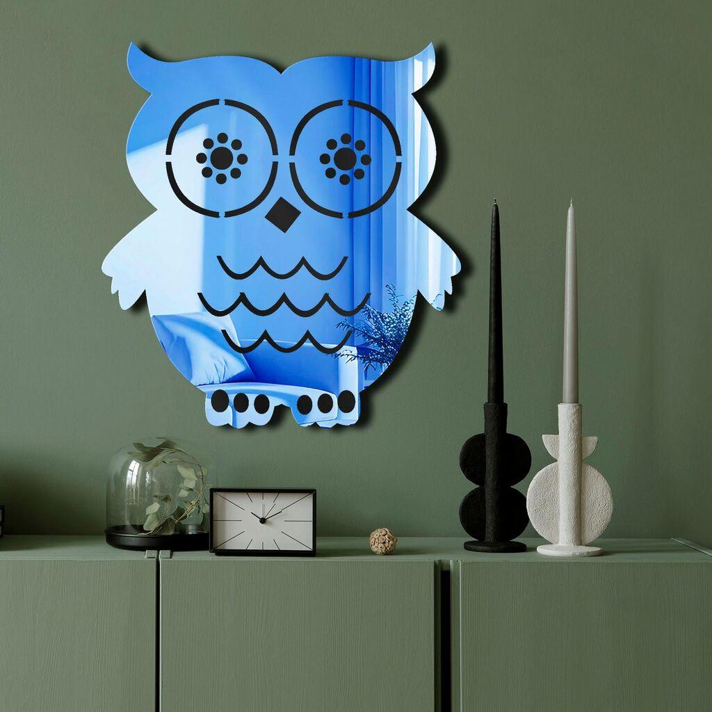 Огледало за dzид Ozgl526, 44x48 см, сино