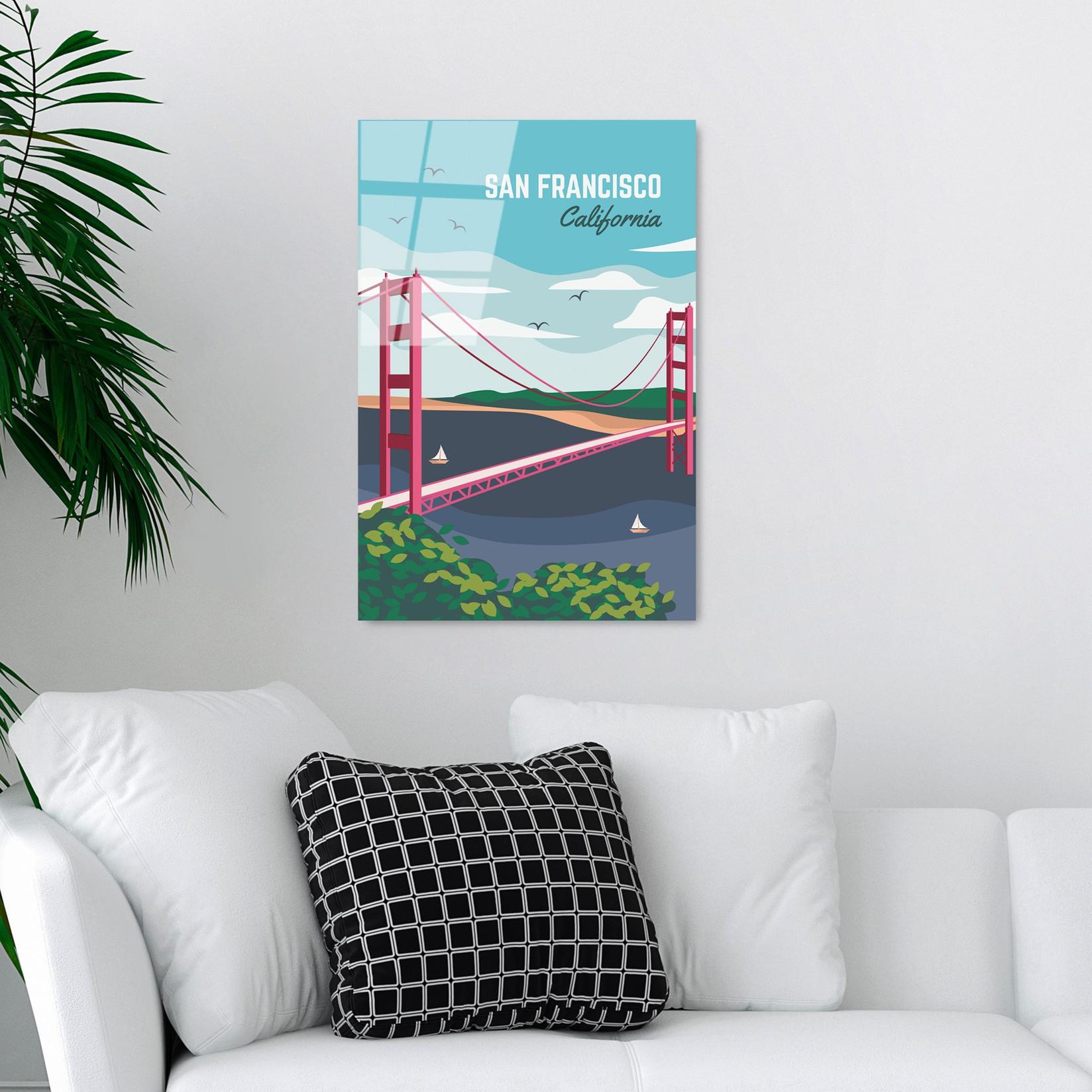 Слика од калено стакло Wallity 30x45cm