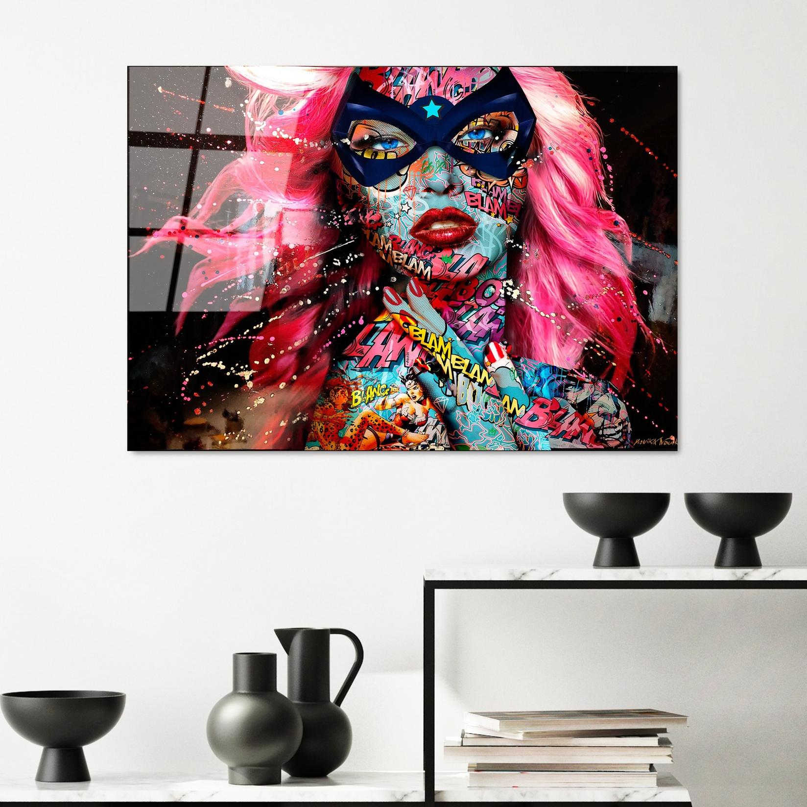 Слика од калено стакло Wallity 70x100cm