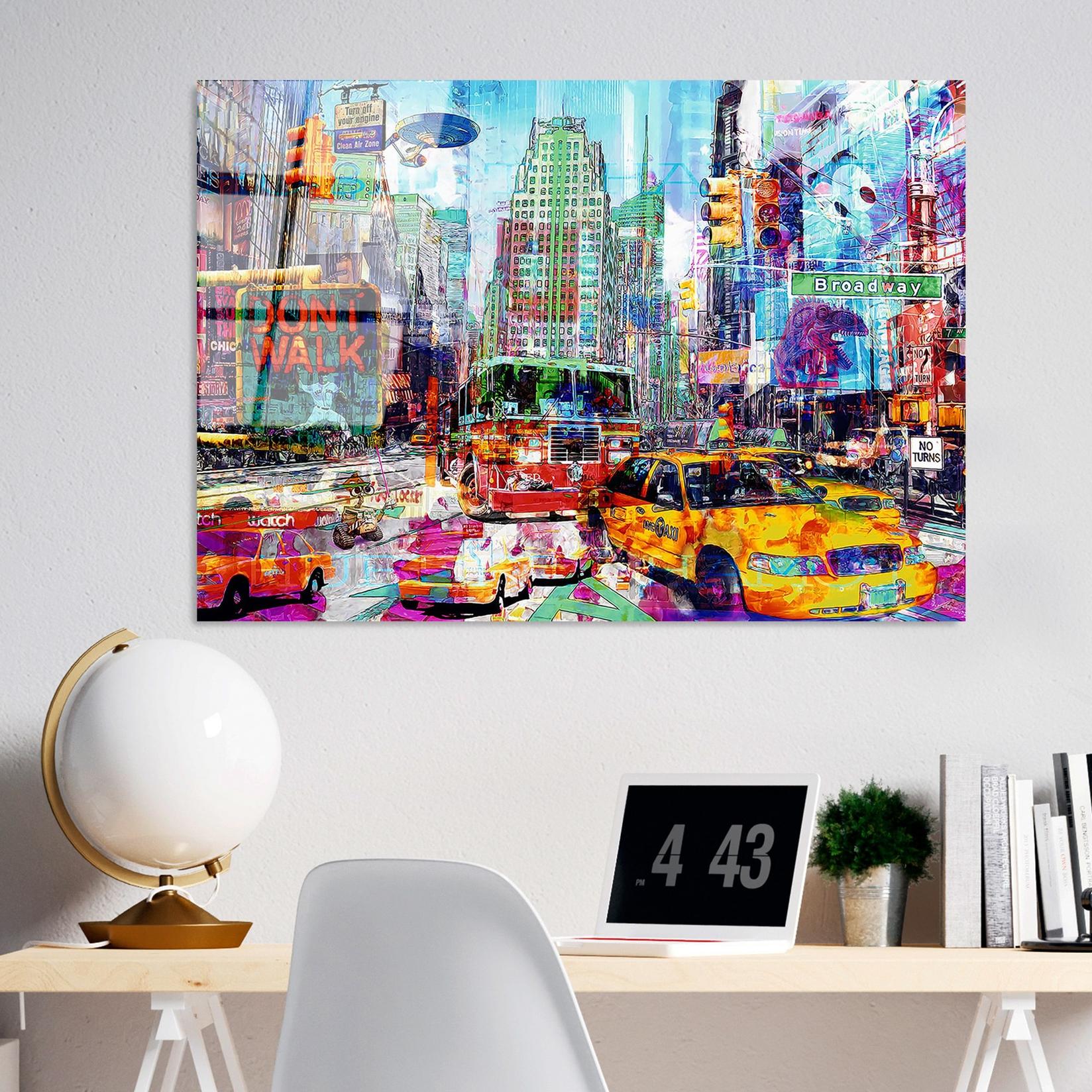 Слика од калено стакло Wallity 70x100cm