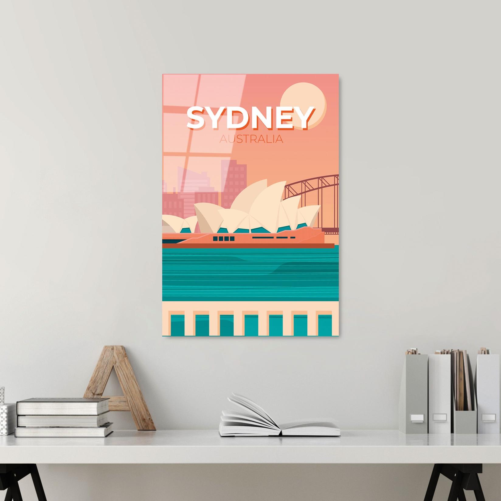 Слика од калено стакло Wallity 30x45cm