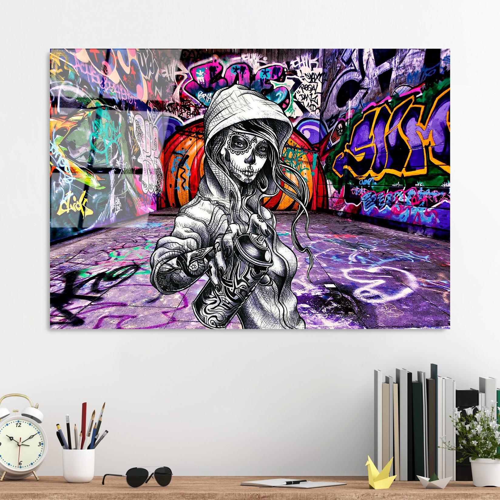 Слика од калено стакло Wallity 70x100cm