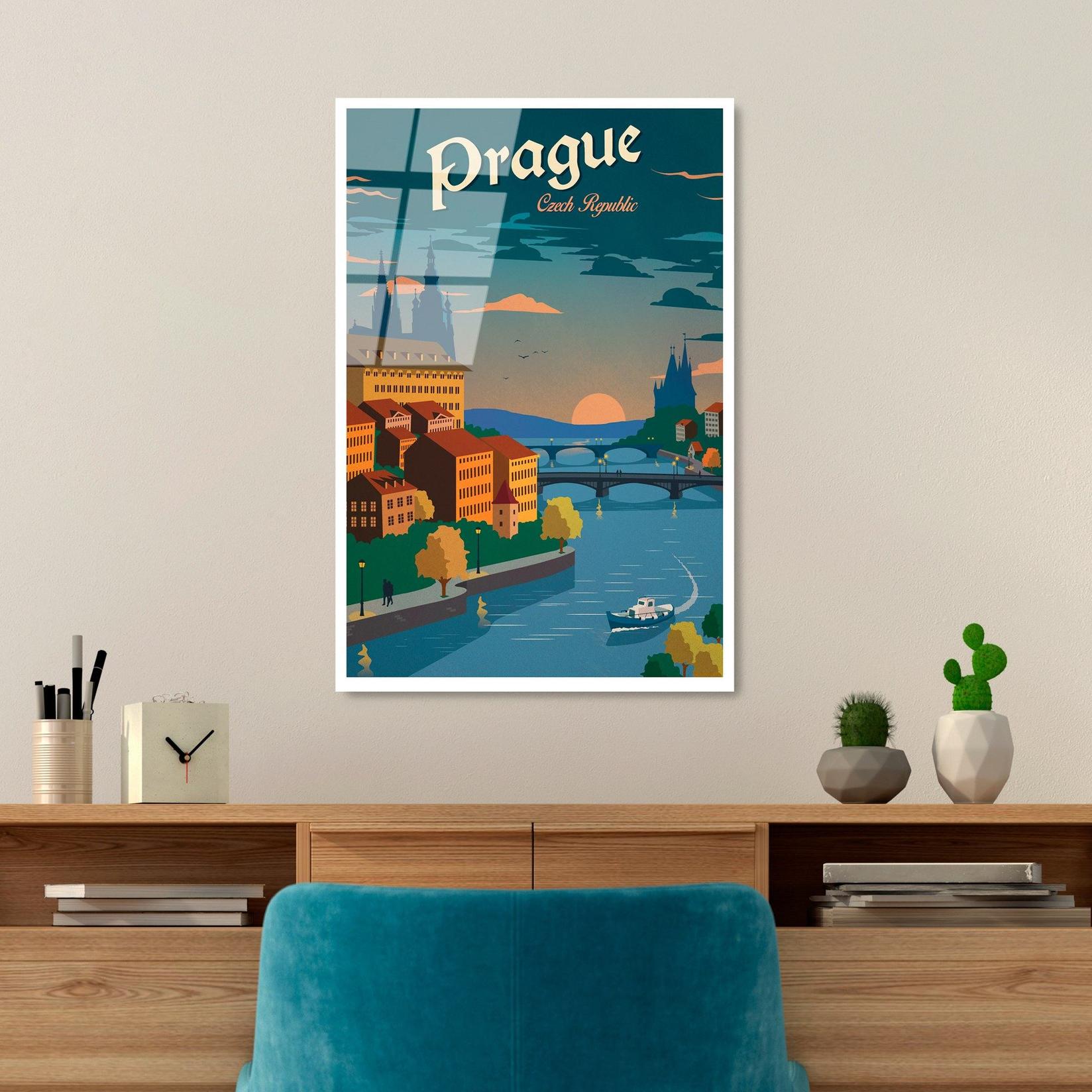 Слика од калено стакло Wallity 30x45cm