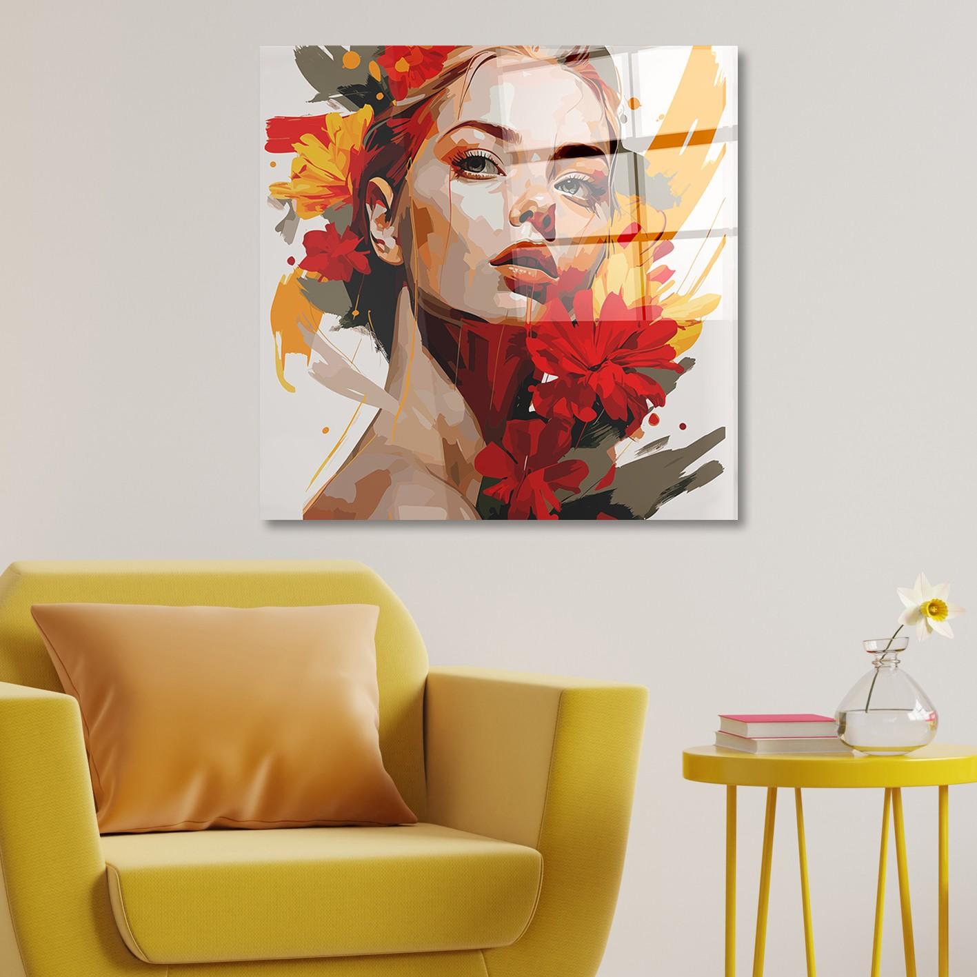 Слика од калено стакло Wallity 50x50cm