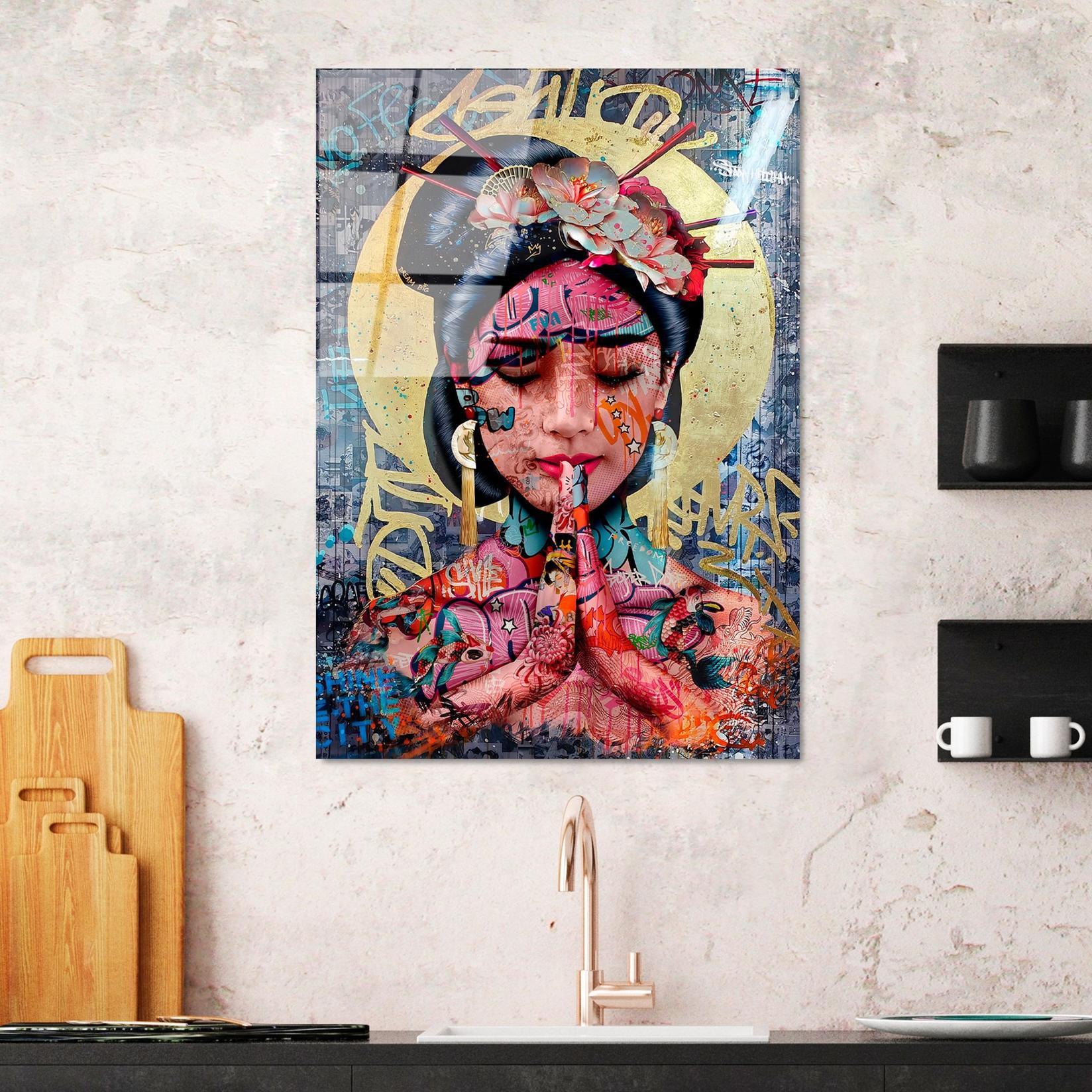 Слика од калено стакло Wallity 70x100cm