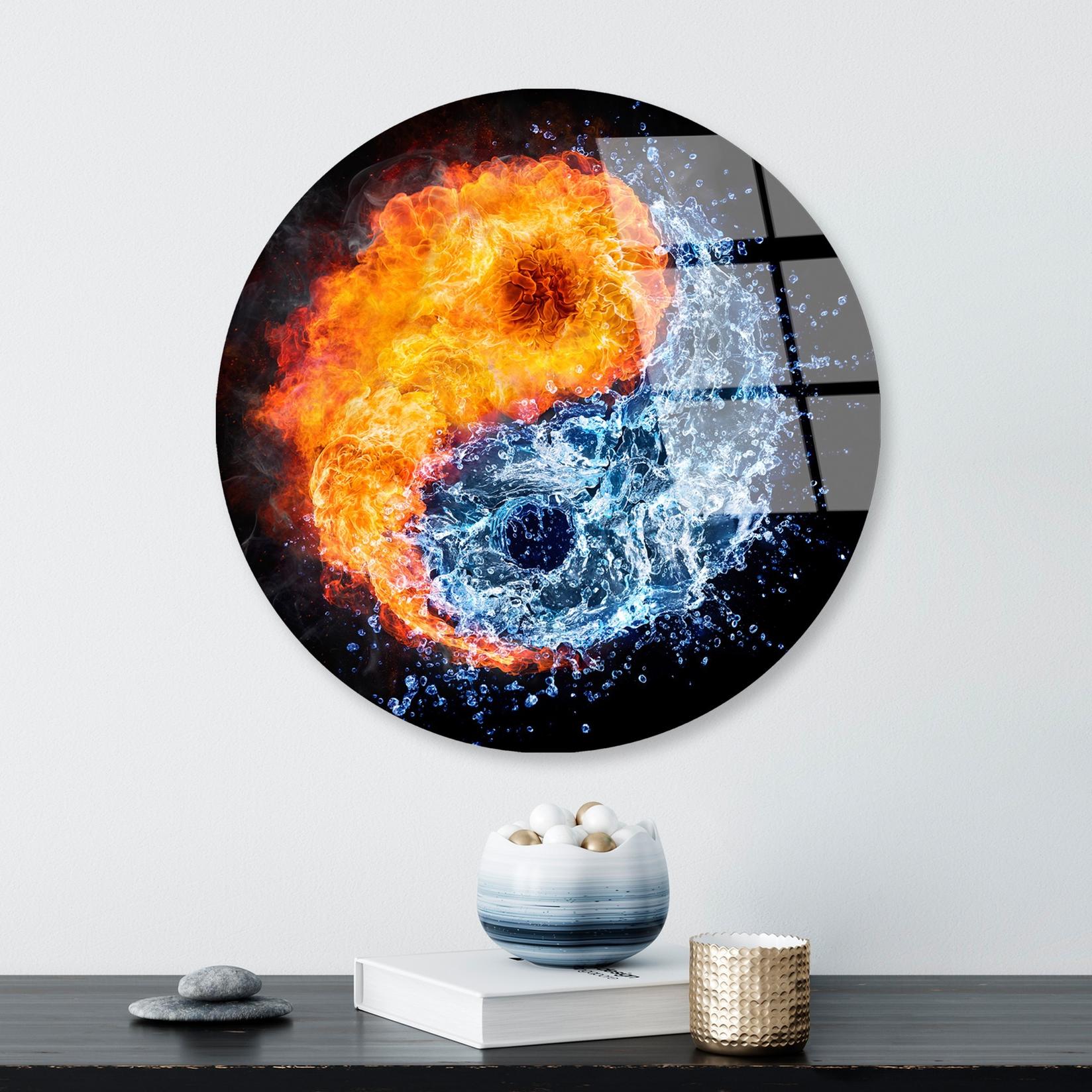 Wallity слика од калено стакло 30 см