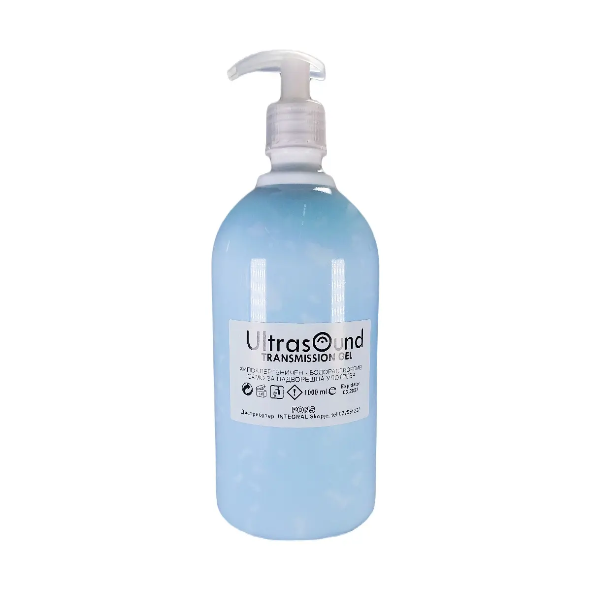 PONS UltraSound Гел за ултразвучни сонди 1L