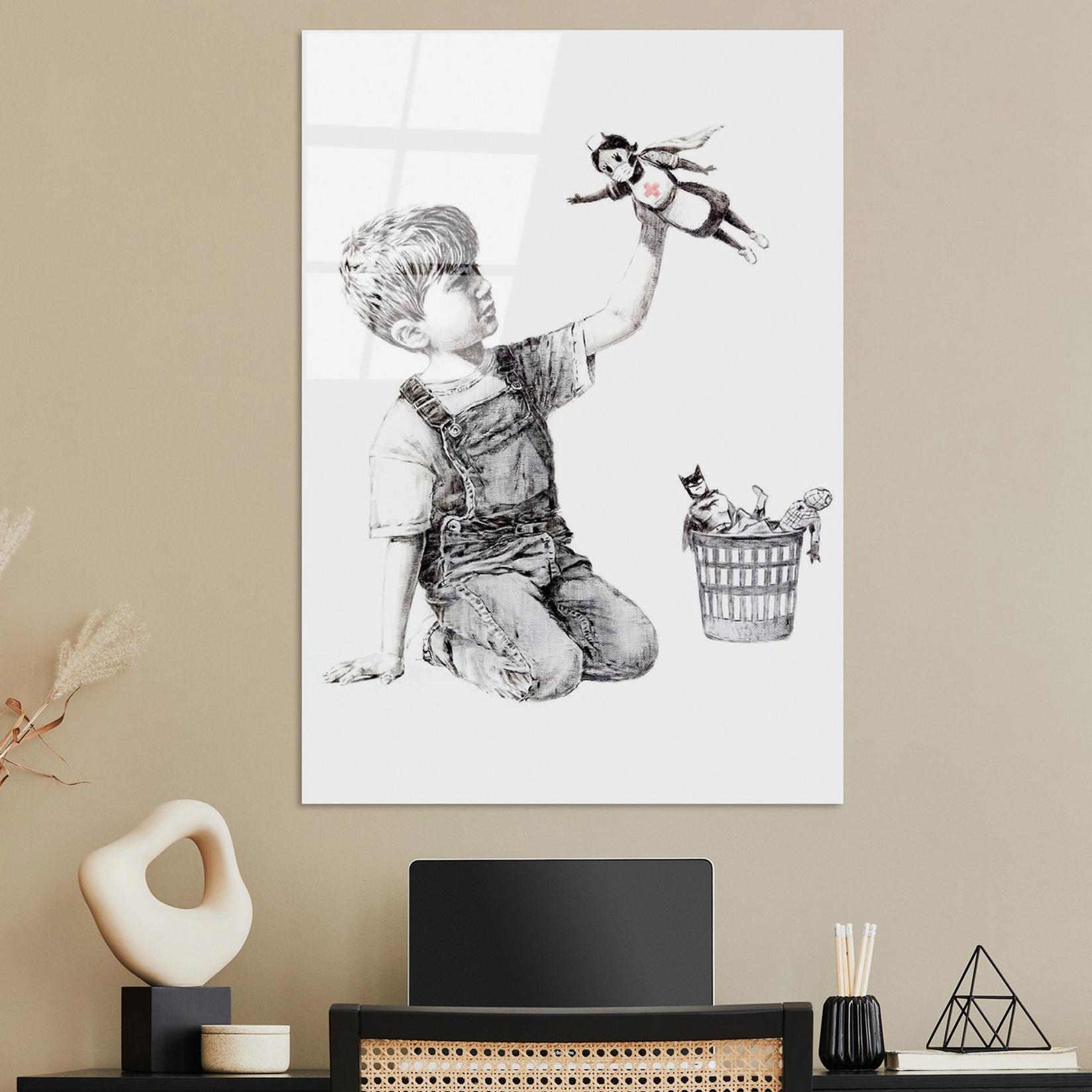 Слика од калено стакло Wallity 45x65cm