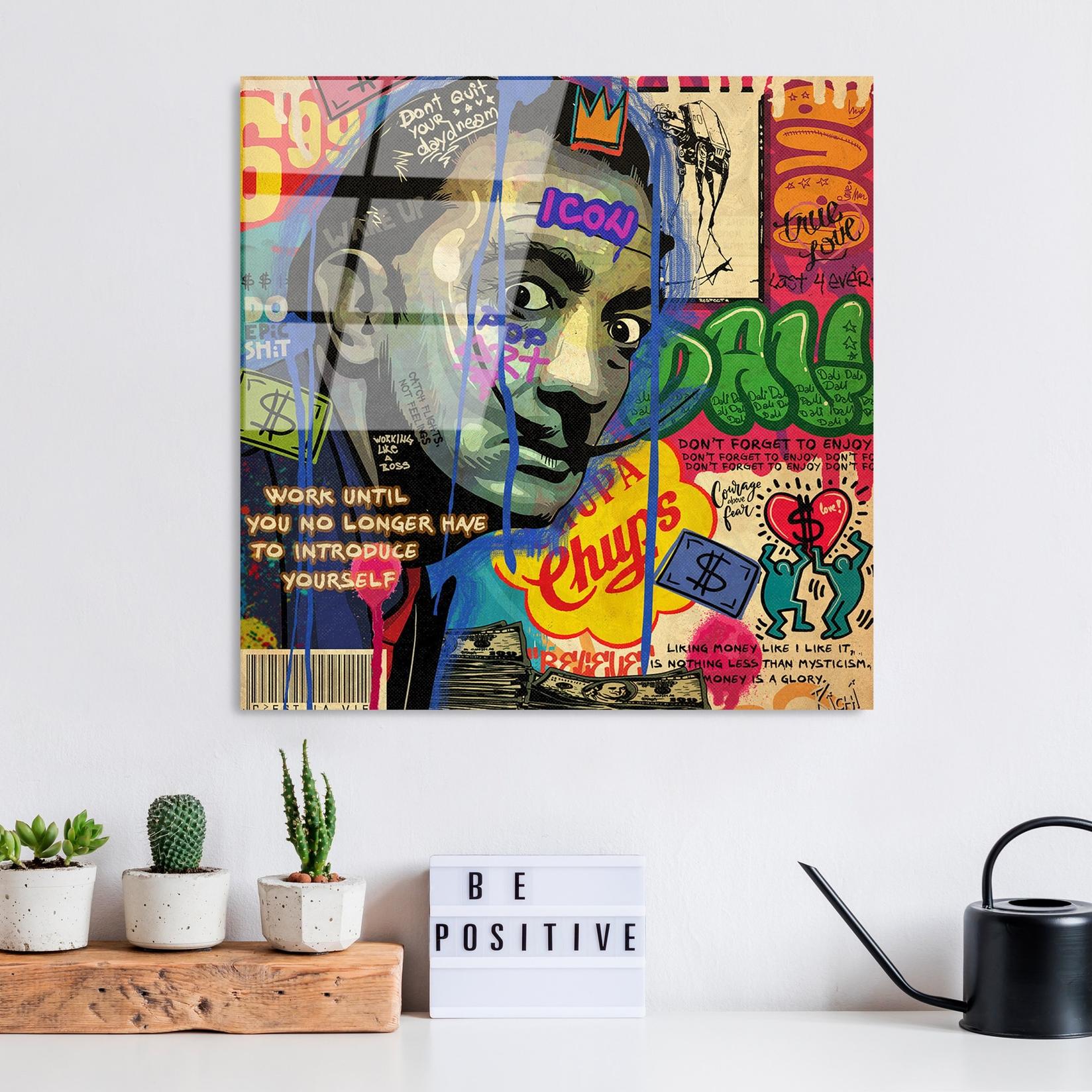 Слика од калено стакло Wallity 50x50cm