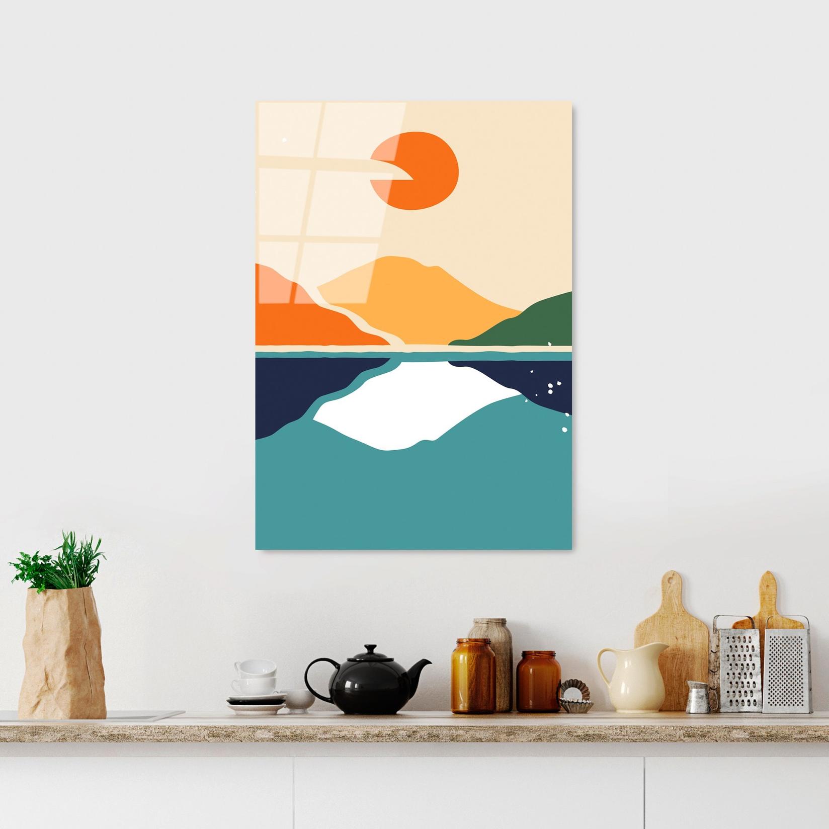 Слика од калено стакло Wallity 45x65cm