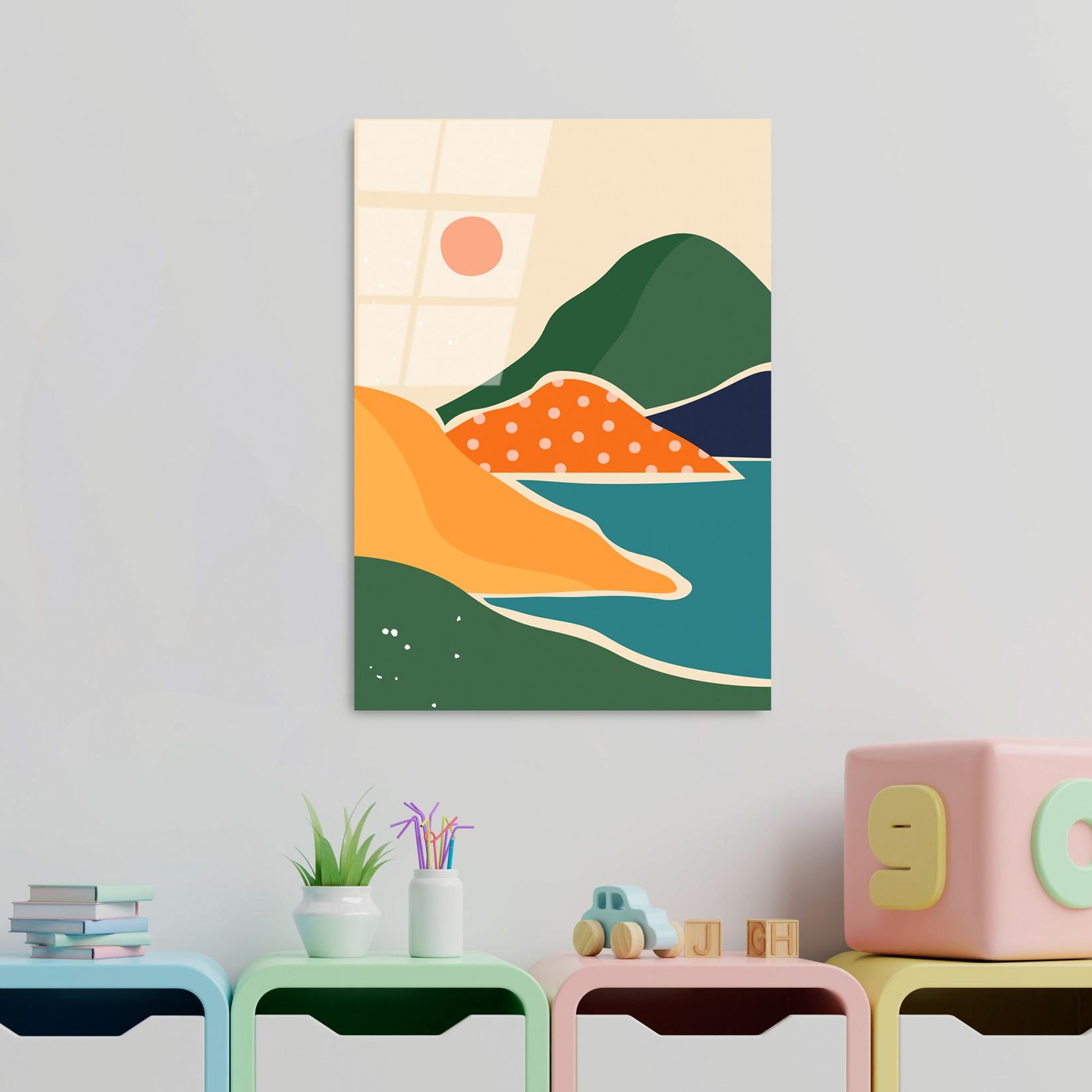 Слика од калено стакло Wallity 45x65cm