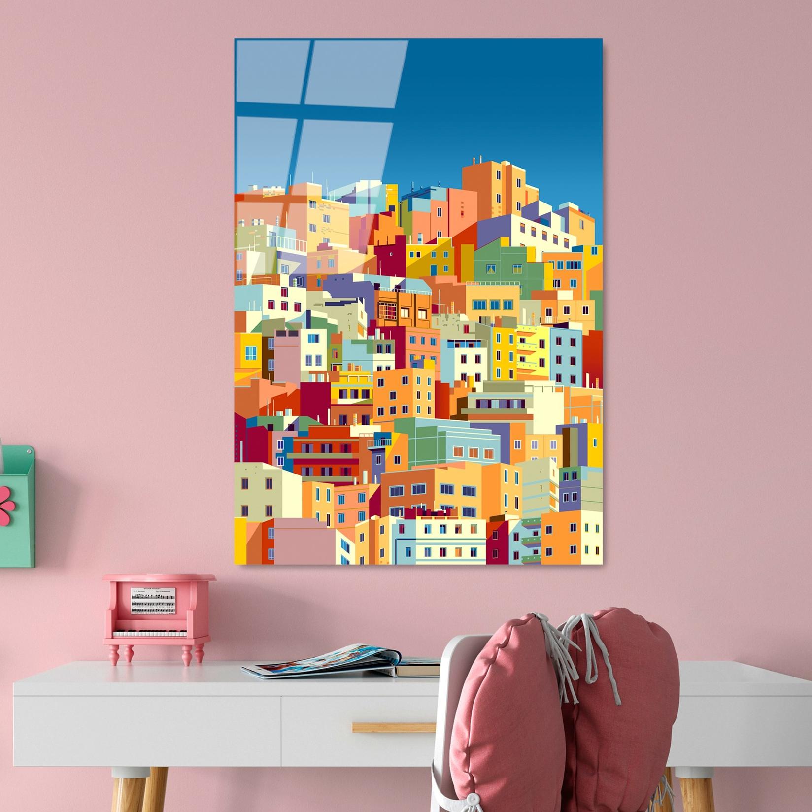 Слика од калено стакло Wallity 70x100cm