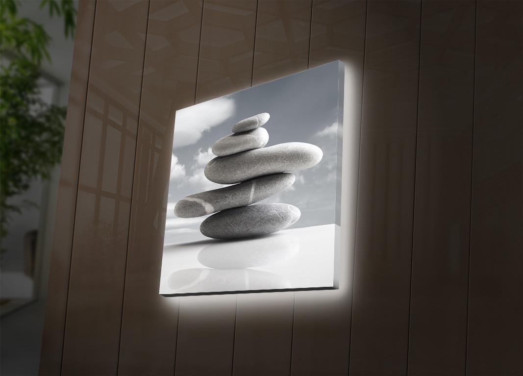 Слика „Волити" на платно со LED осветлување 40x40 см