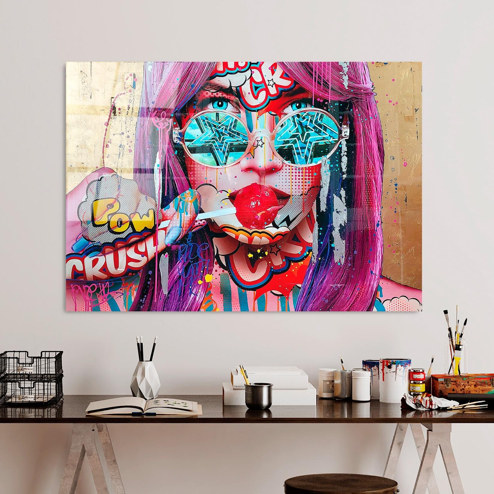 Слика од калено стакло Wallity 70x100cm