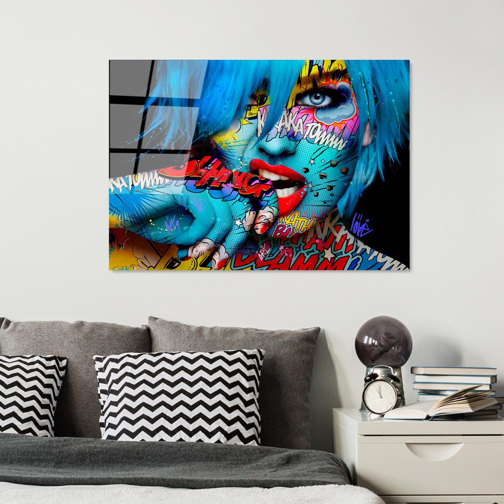 Слика од калено стакло Wallity 70x100cm