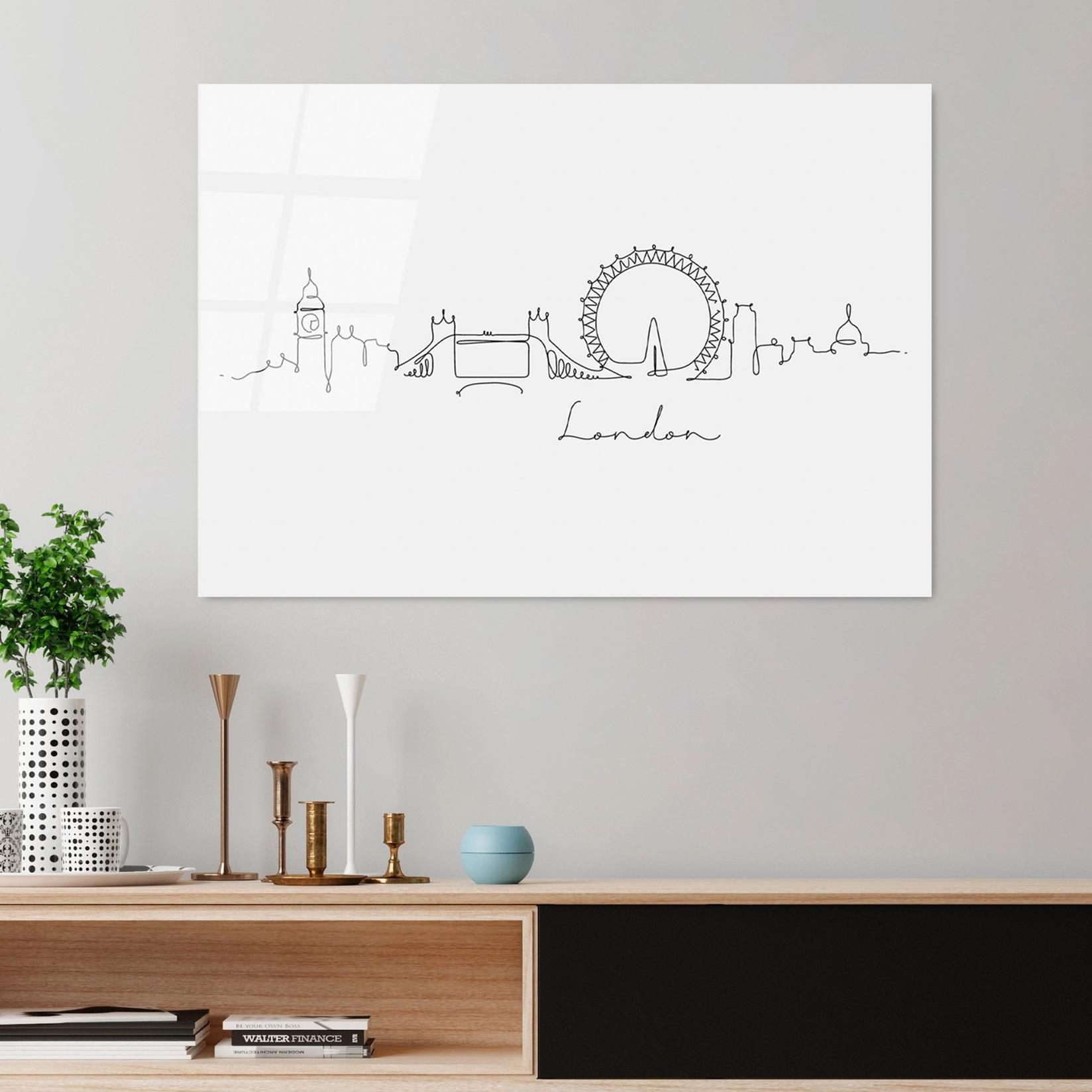 Слика од калено стакло Wallity 70x100cm