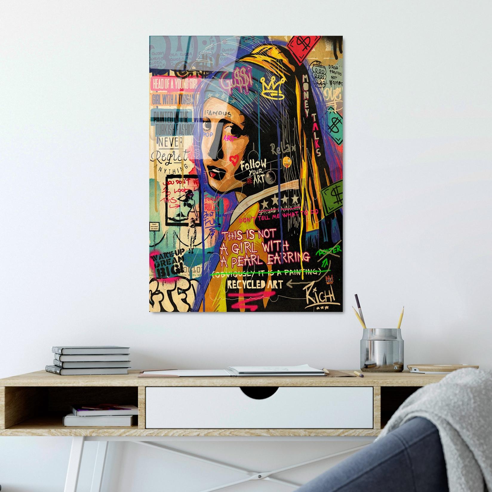 Слика од калено стакло Wallity 70x100cm