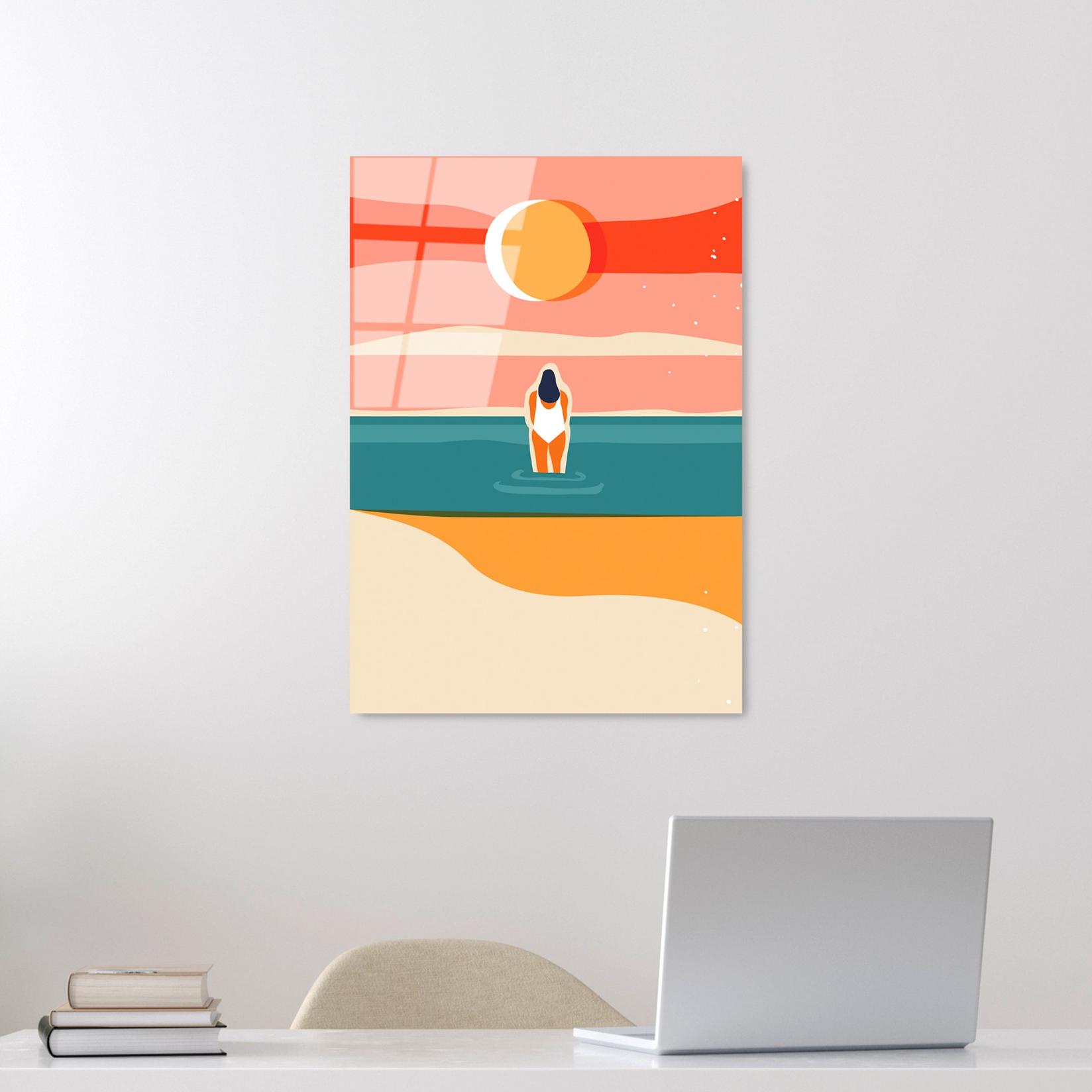 Слика од калено стакло Wallity 45x65cm