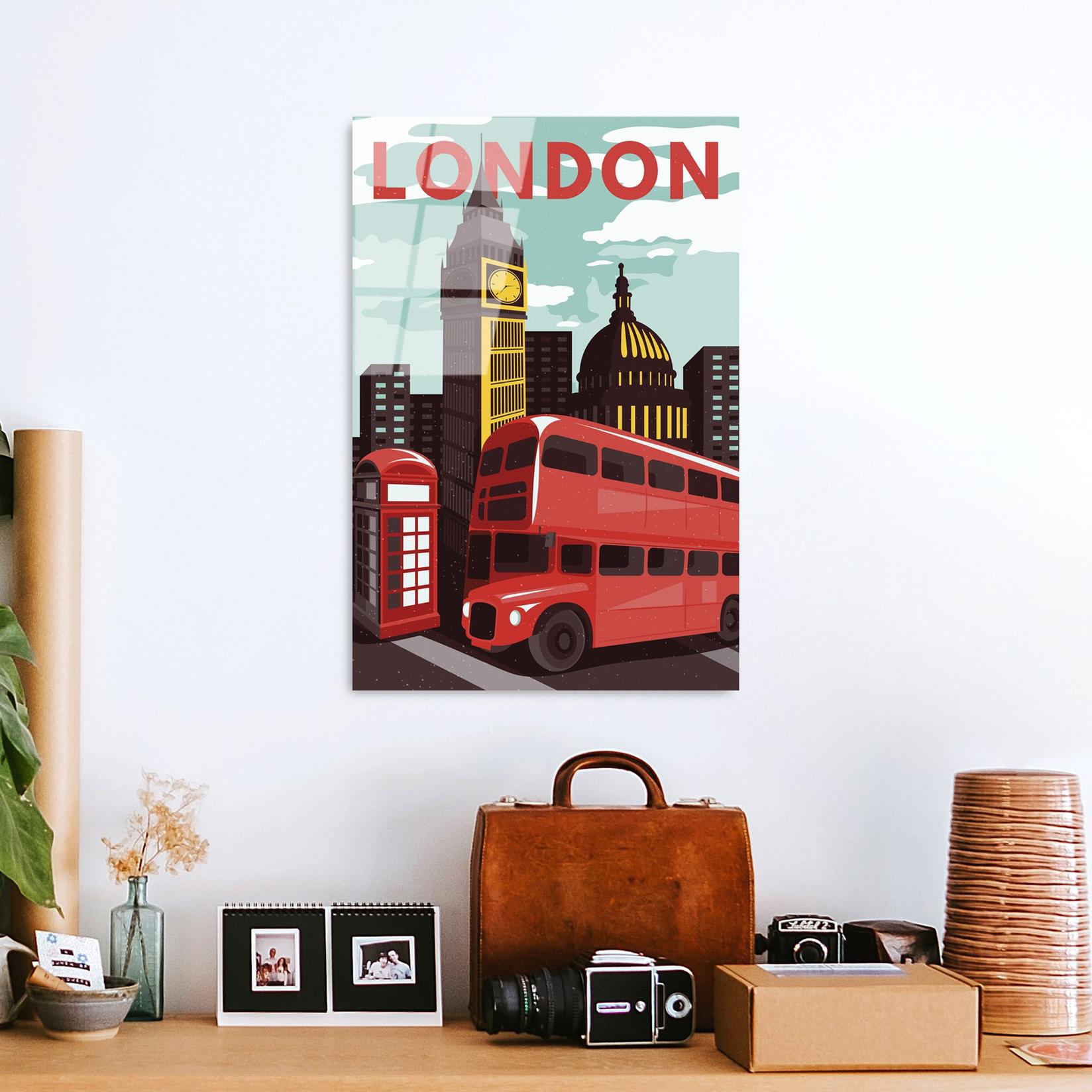 Слика од калено стакло Wallity 30x45cm