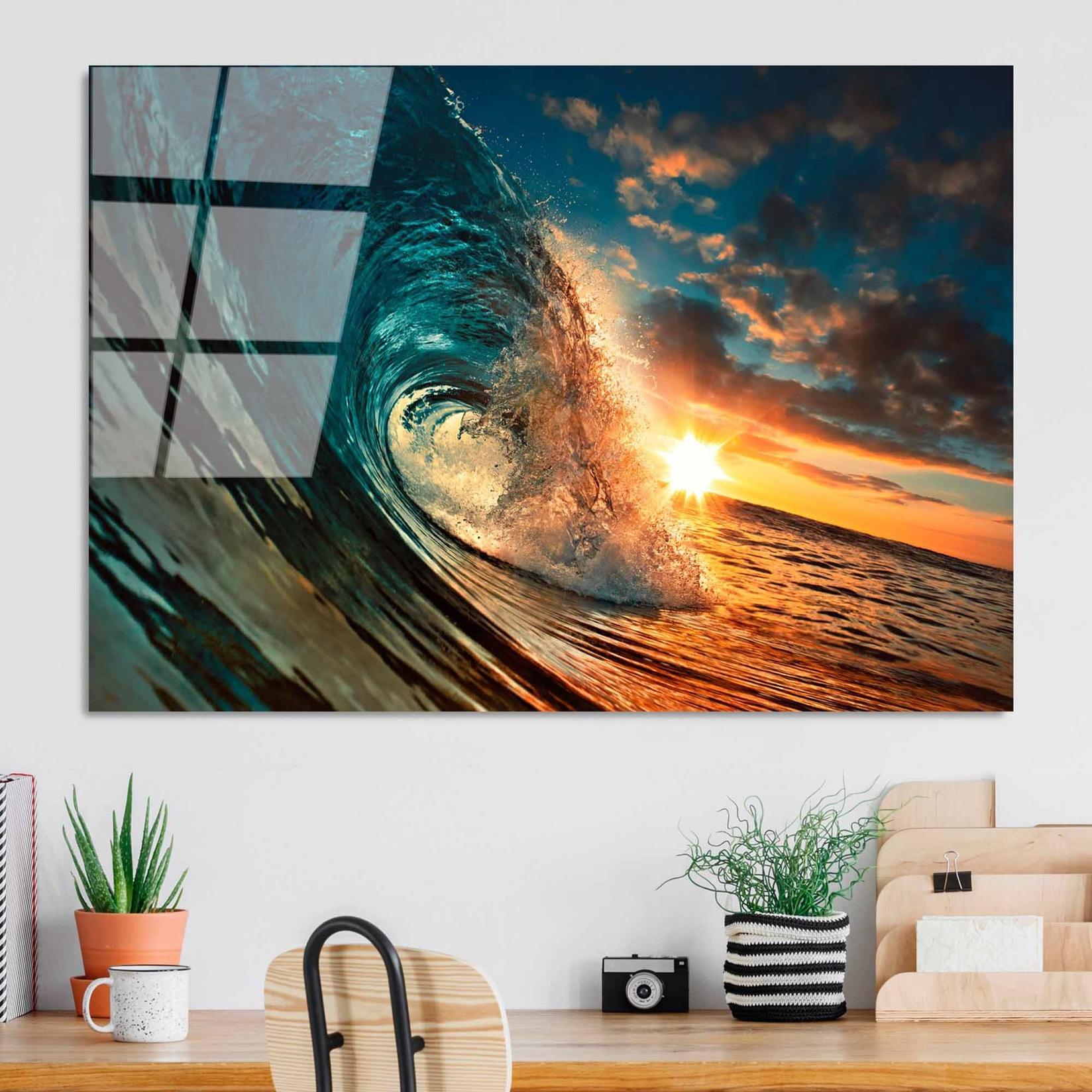 Слика од калено стакло Wallity 70x100cm