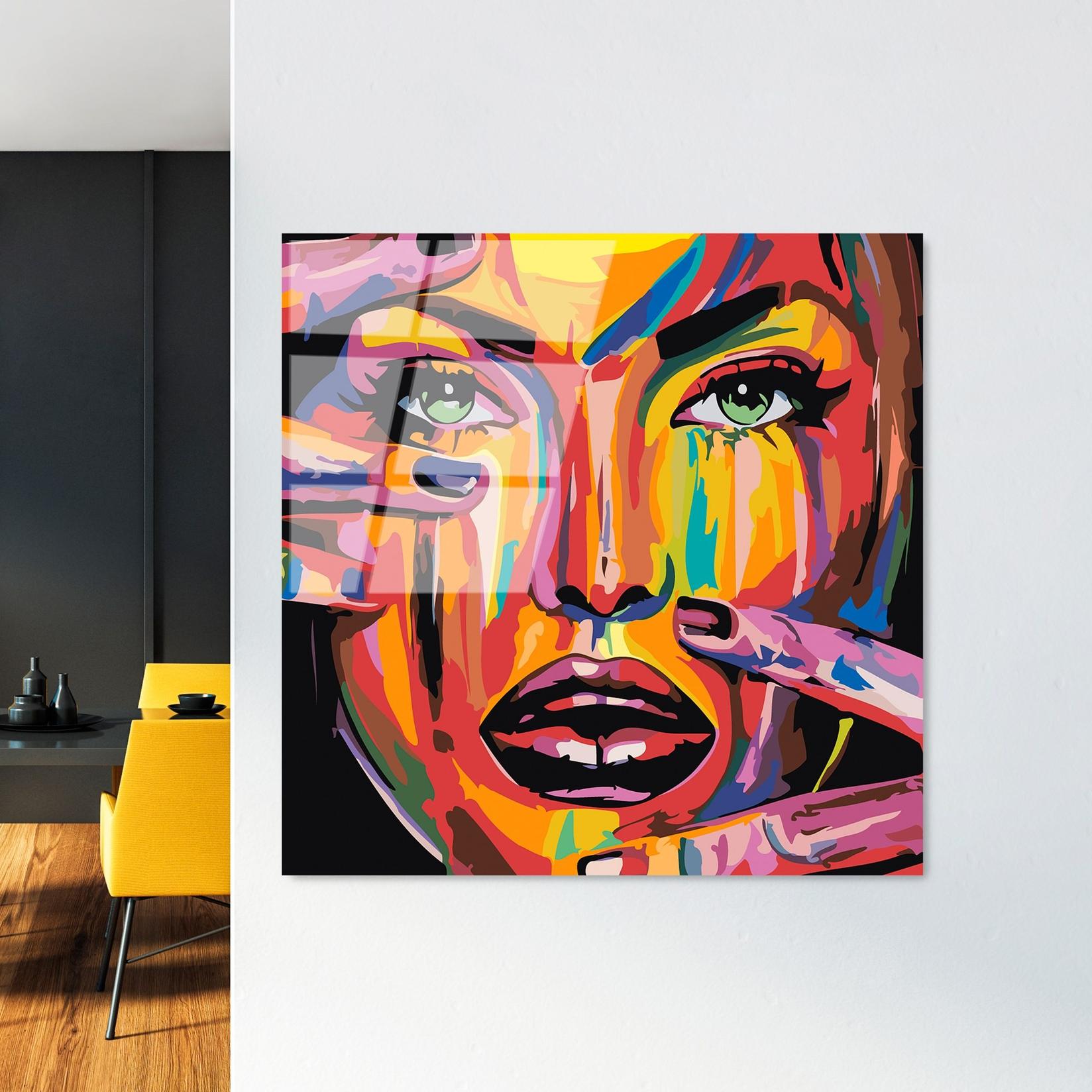 Слика од калено стакло Wallity 50x50cm