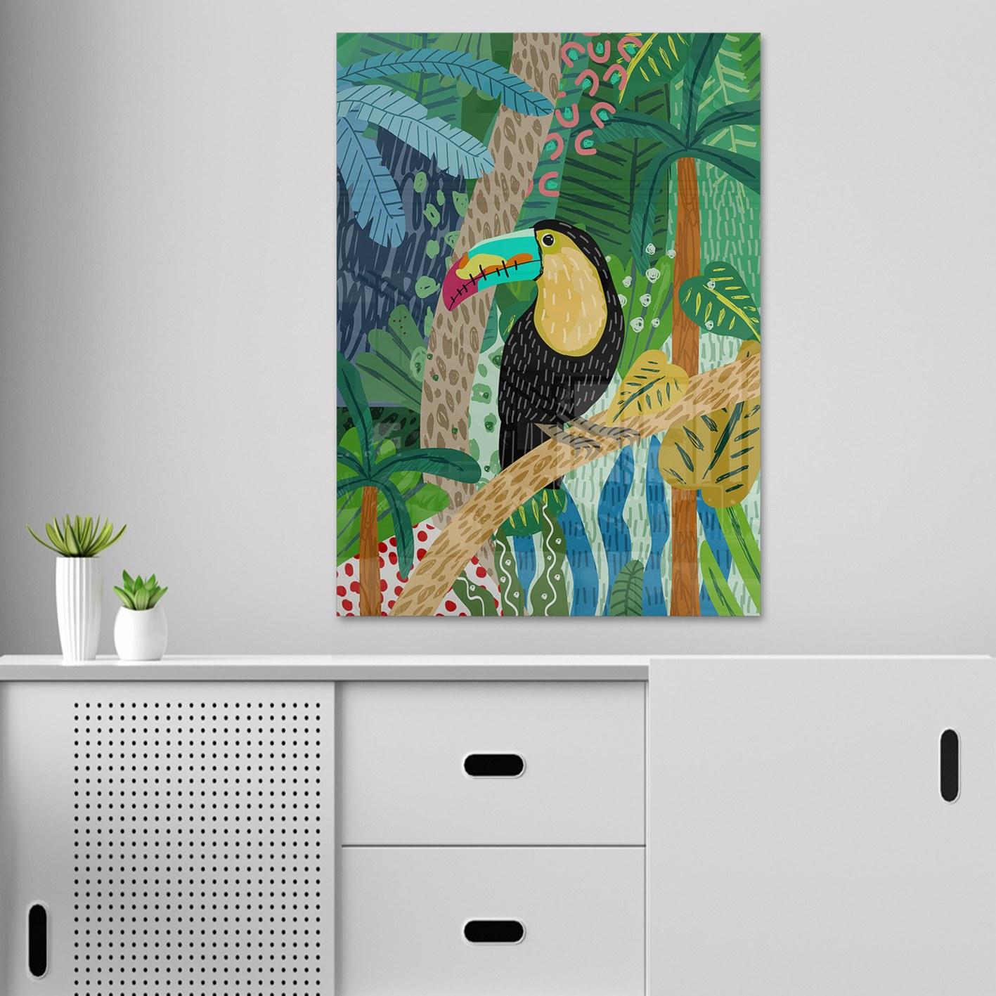 Слика од калено стакло Wallity 50x70cm