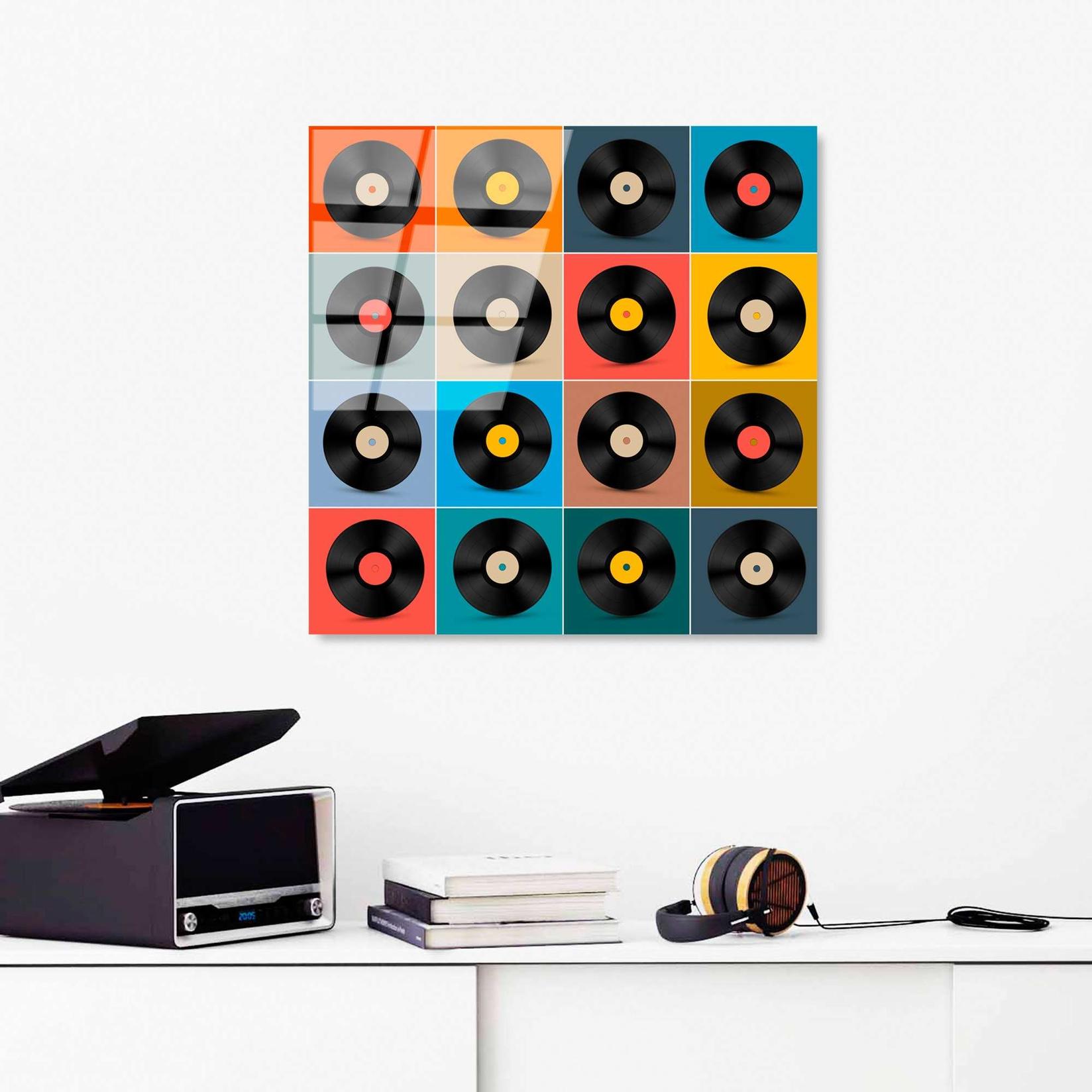 Слика од калено стакло Wallity 50x50cm