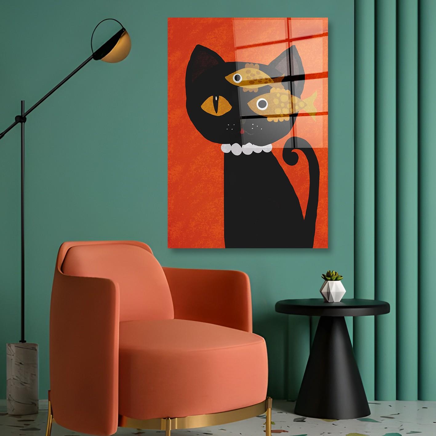 Слика од калено стакло Wallity 70x100cm