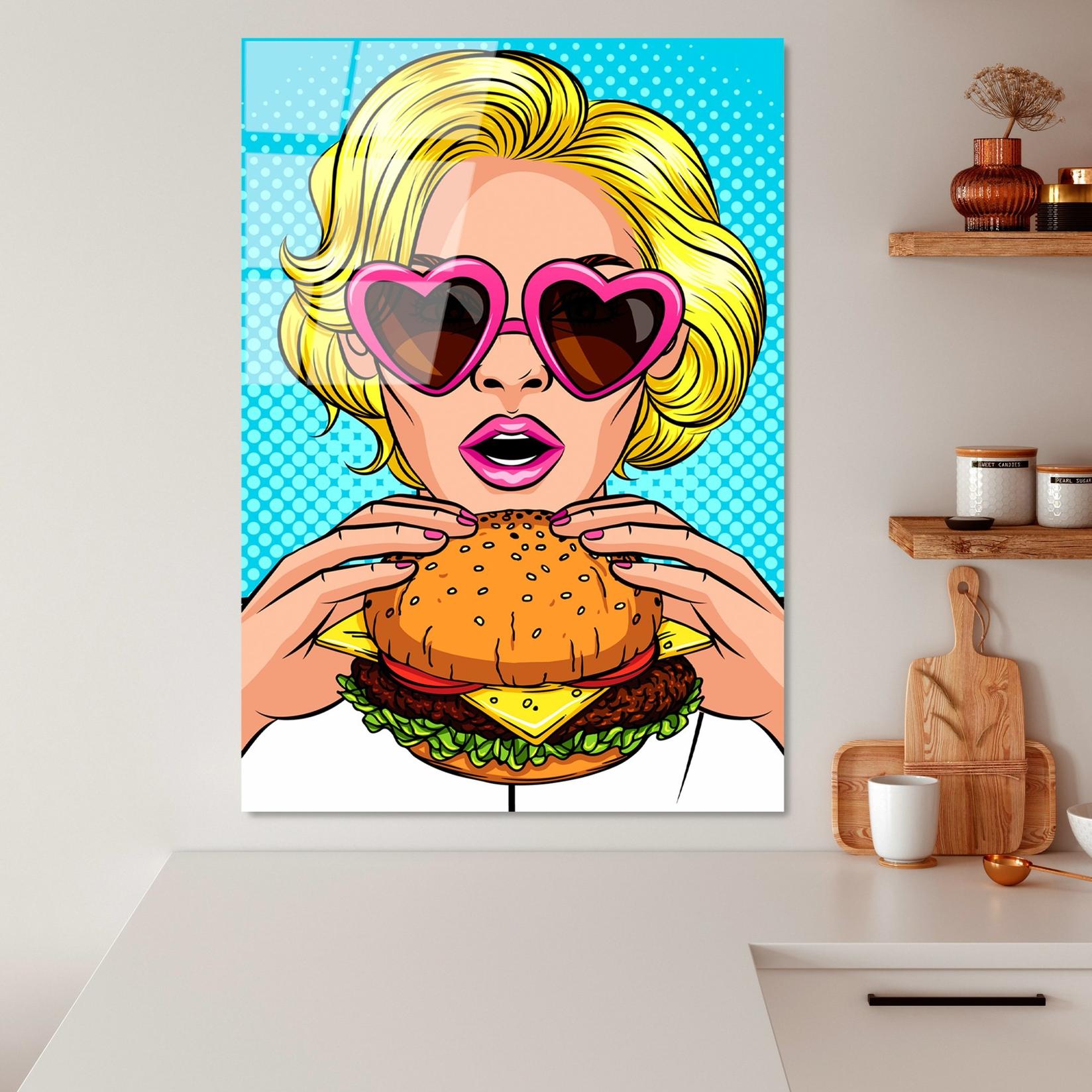 Слика од калено стакло Wallity 70x100cm