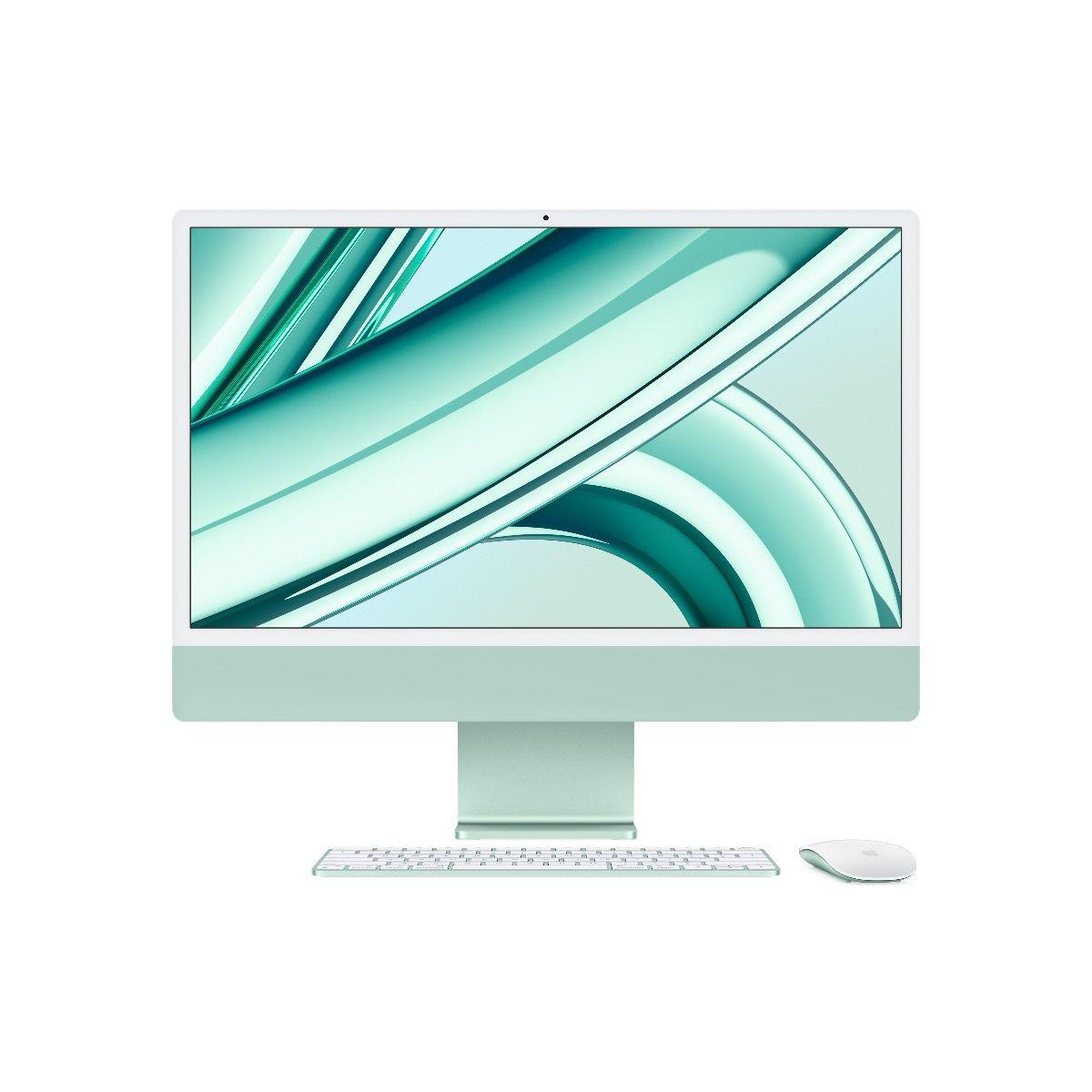 Apple Десктоп Компјутер iMac, 24”, 256GB, Зелен