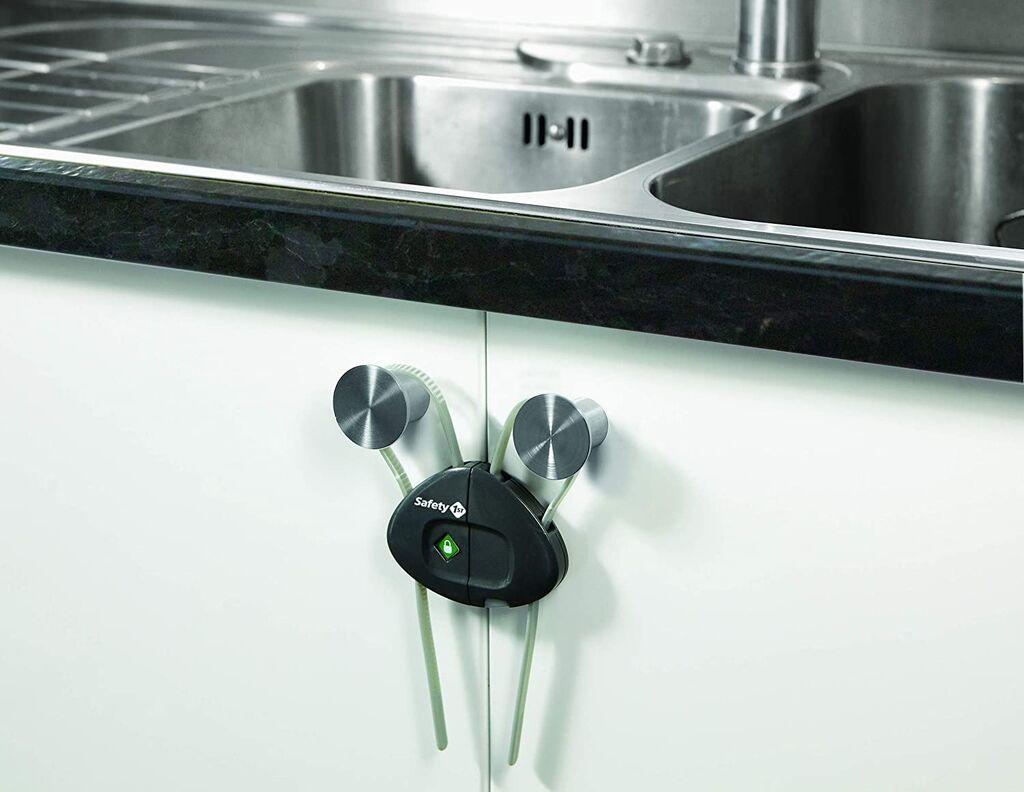 Safety 1st Заштита за фиоки Handle Flex сива