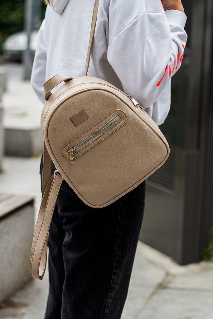 Женски ранец Bemiss Oslo, беж