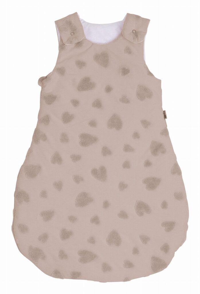 Bubaba by FreeON Вреќа за спиење-зимска 50/56/62/68 0-6 м срца беж