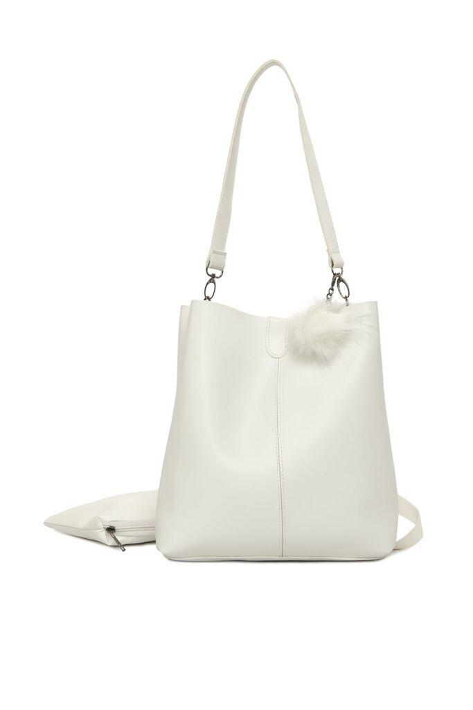 Женска чанта Bagmori 2770 - 38255, 32 x 30 x 10 см, бела