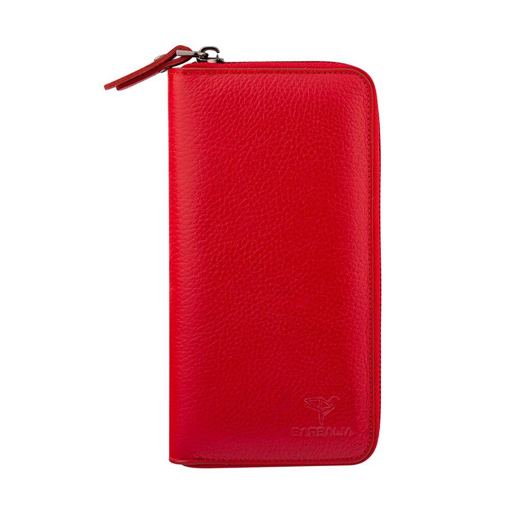 Женски паричник Garbalia Arthur, црвен