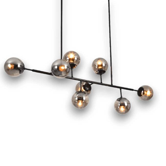 Julia Висечки Лустер Линиски Smoke 8*E27