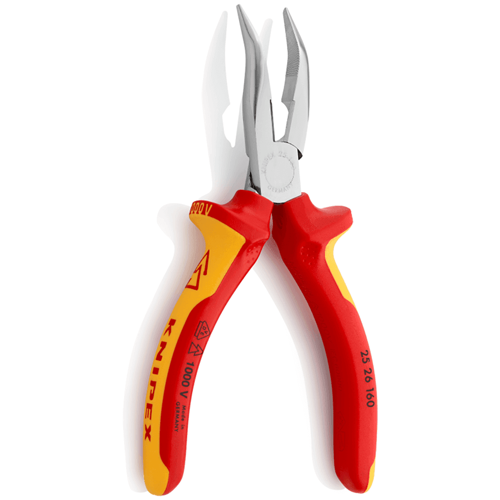 Knipex КНП Шпицеста клешта крива 160mm VDE 1000V