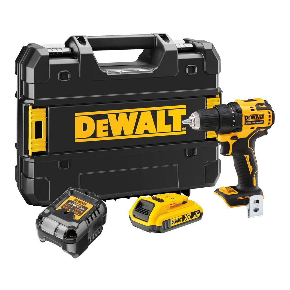 Dewalt 18V Дупчалка/одвртувач 1x2Ah Brushless TSTAK