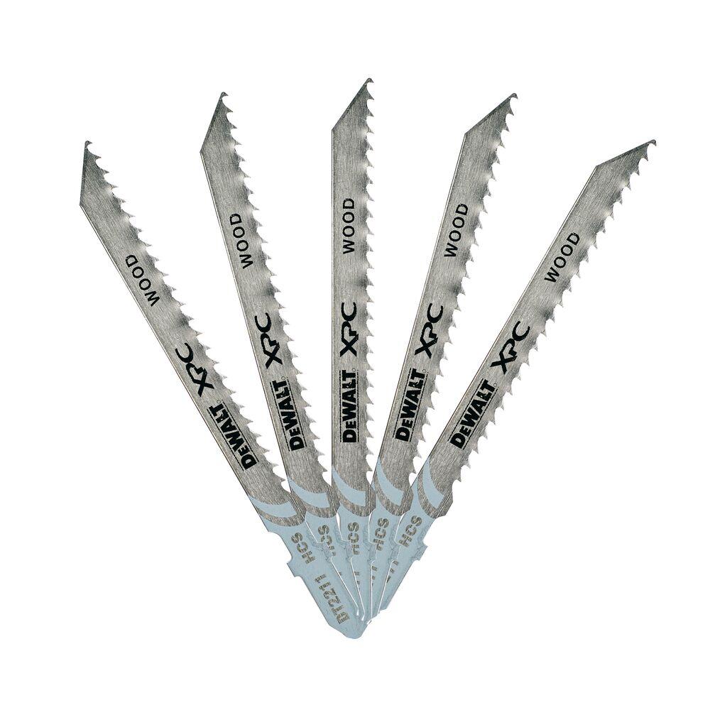 Dewalt Лист за убодна пила Т 100mm за дрво XPC, TPI 3.1mm x5