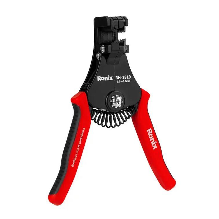 Ronix Клешта за одголување на проводници 175мм  RX-1810