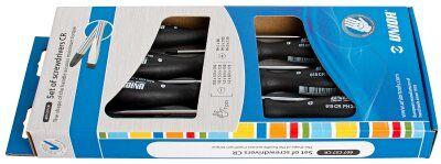 Unior Одвртка сет 607CS7CR, гарнитура во Х-футрола  617026